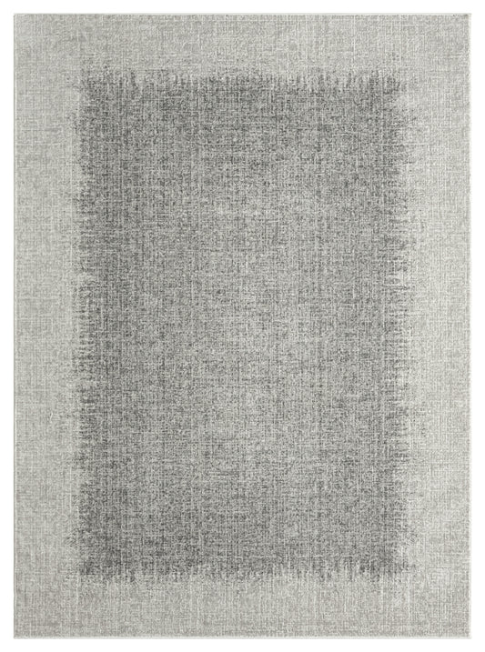 DKNY Grand Street 5'3" x 7'3" Light Grey Modern Indoor Rug