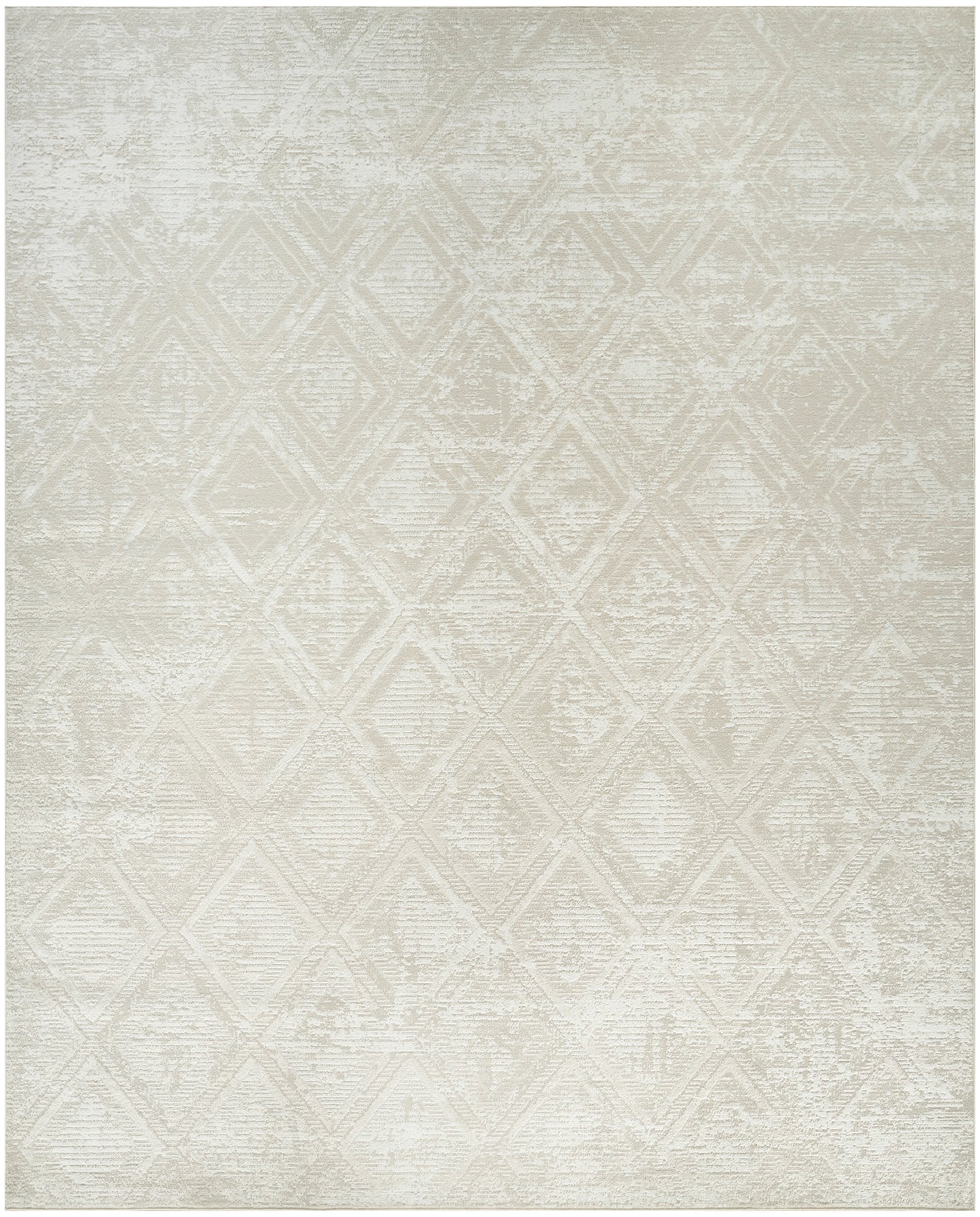 Nourison Dekor 7'10" x 9'10" Beige Modern Indoor Rug