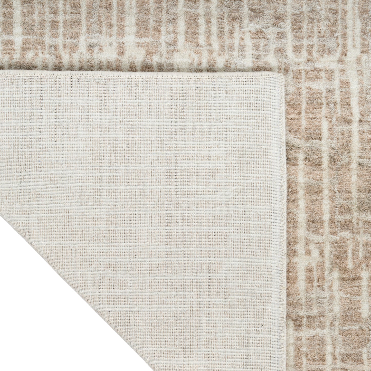 Calvin Klein CK079 Notes 3'11" x 5'11" Ivory Grey Modern Indoor Rug