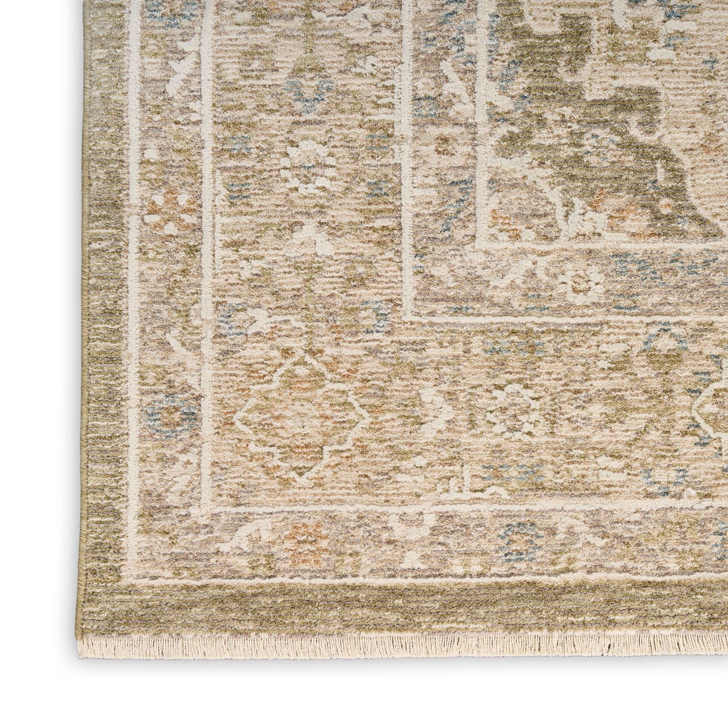Nourison Retreat 7'10" x 10' Green Vintage Indoor Rug