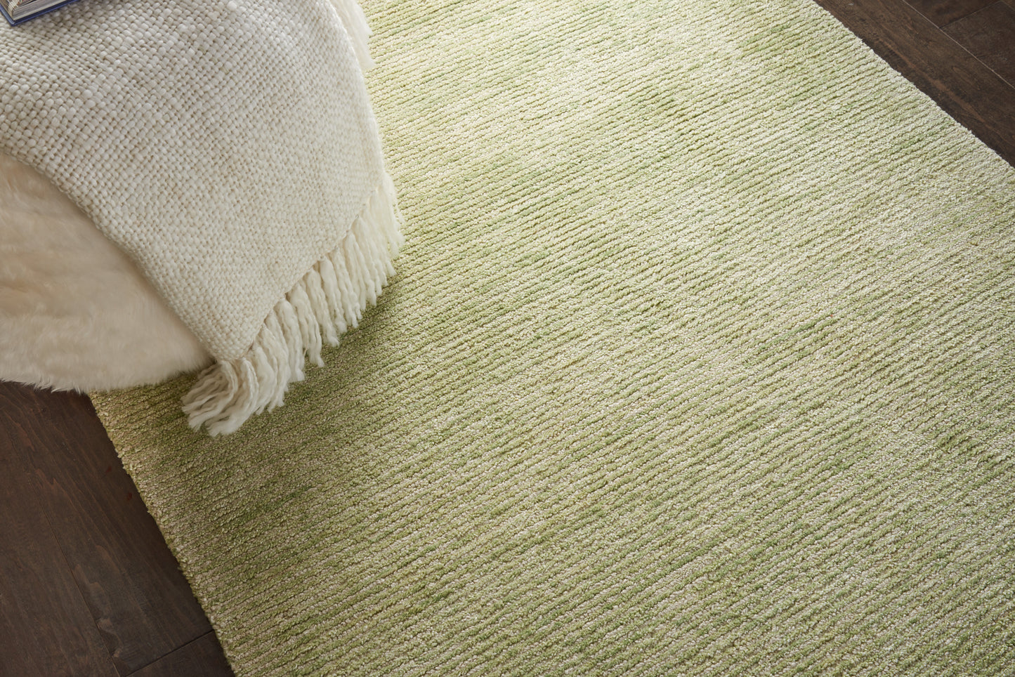 Nourison Weston 3'9" x 5'9" Citron Modern Indoor Rug