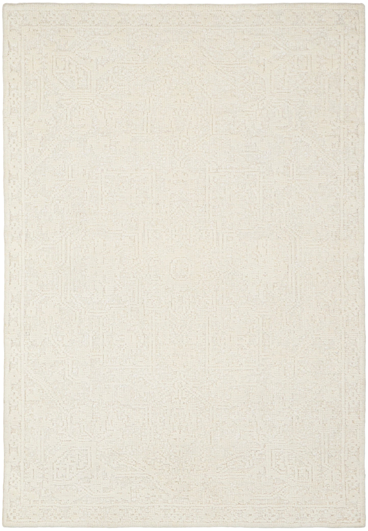 Nourison Blanco 5'3" x 7'5" Ivory Contemporary Indoor Rug