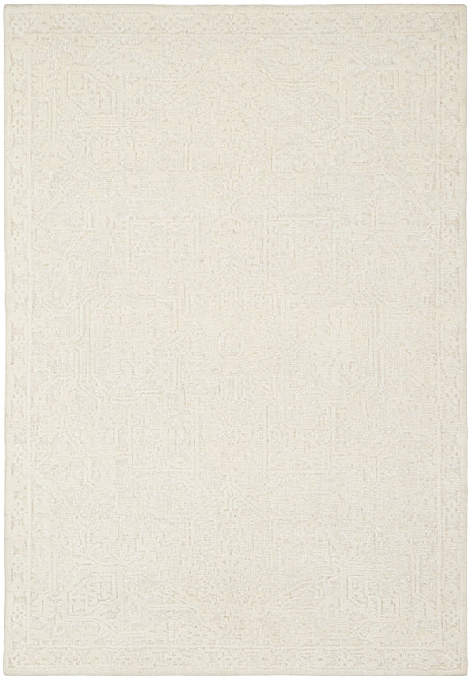 Nourison Blanco 5'3" x 7'5" Ivory Contemporary Indoor Rug