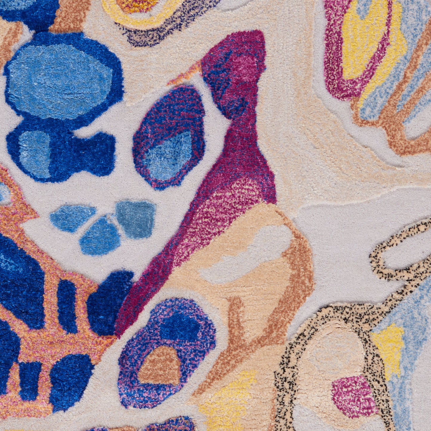 Nourison Prismatic 12' x 15' Grey Lilac Multicolor Modern Indoor Rug