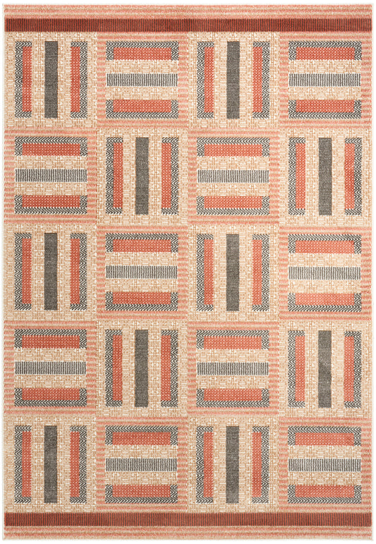 Nourison Nordic 4' x 6' Multicolor Modern Indoor Rug