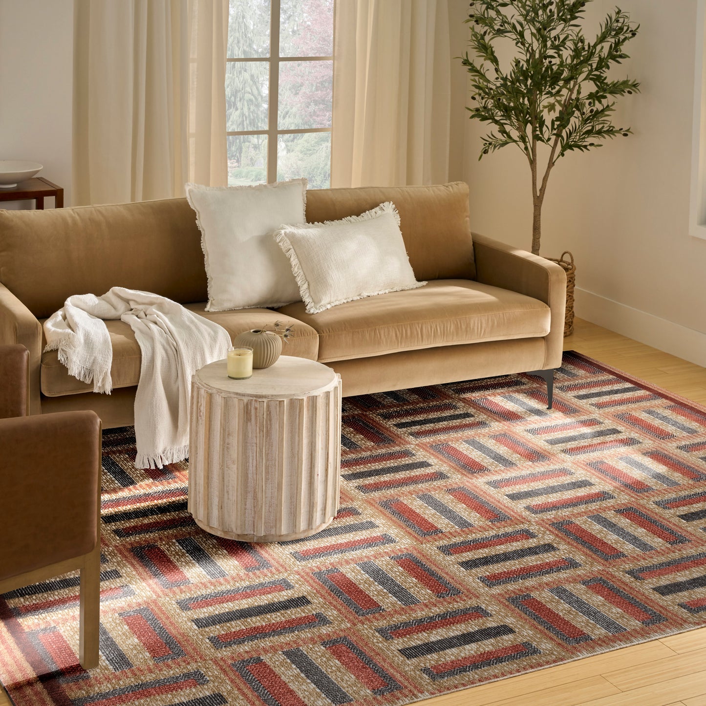 Nourison Nordic 8' x 10' Multicolor Modern Indoor Rug