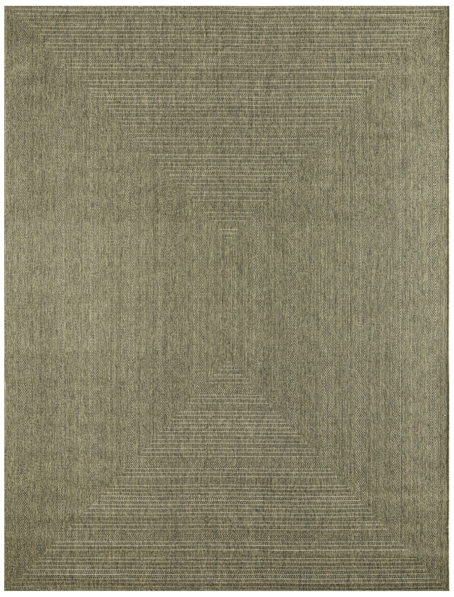 Nourison Tulum 8' x 10' Olive Outdoor Rug