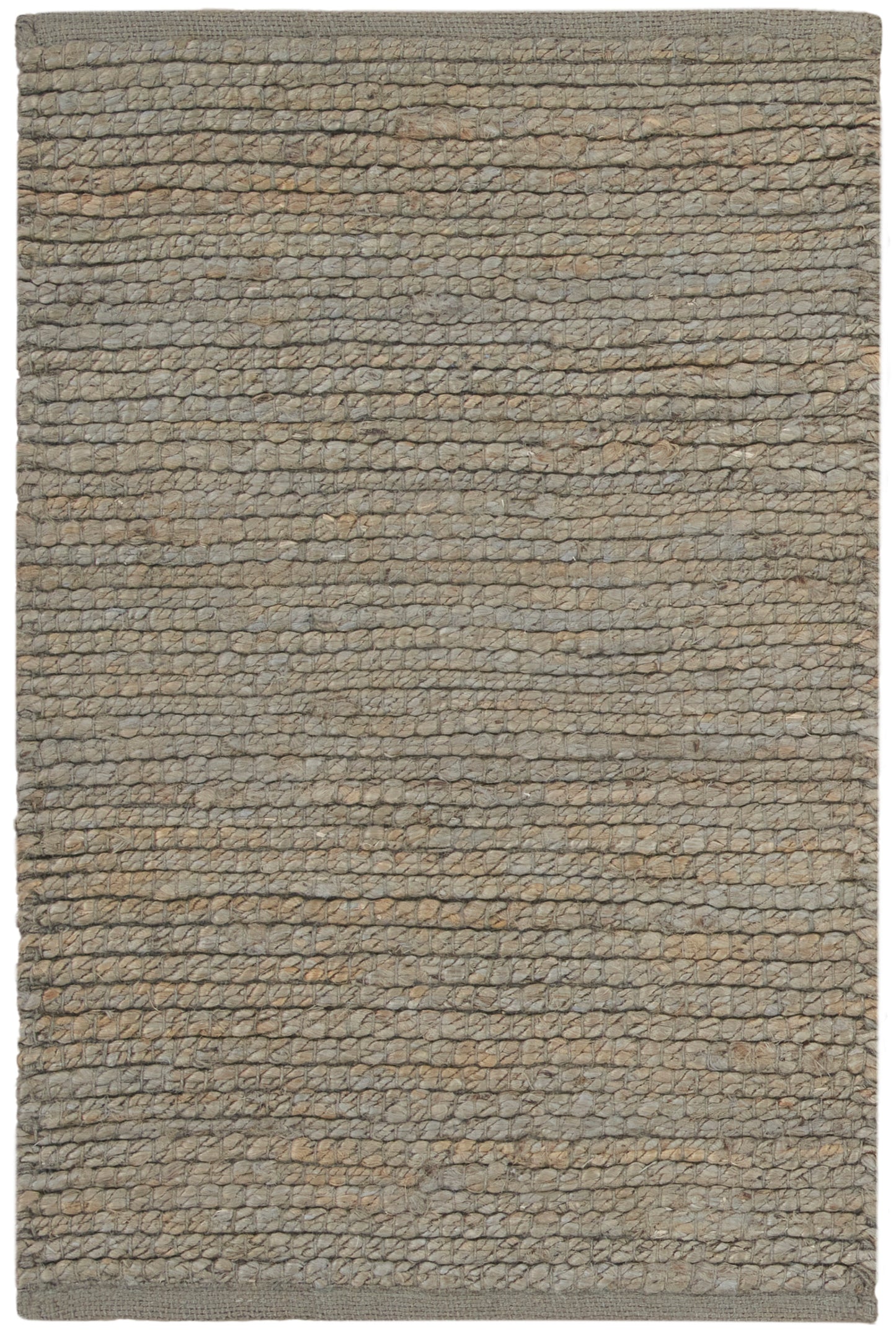 Nourison Natural Jute 3' x 5' Sage Farmhouse Indoor Rug