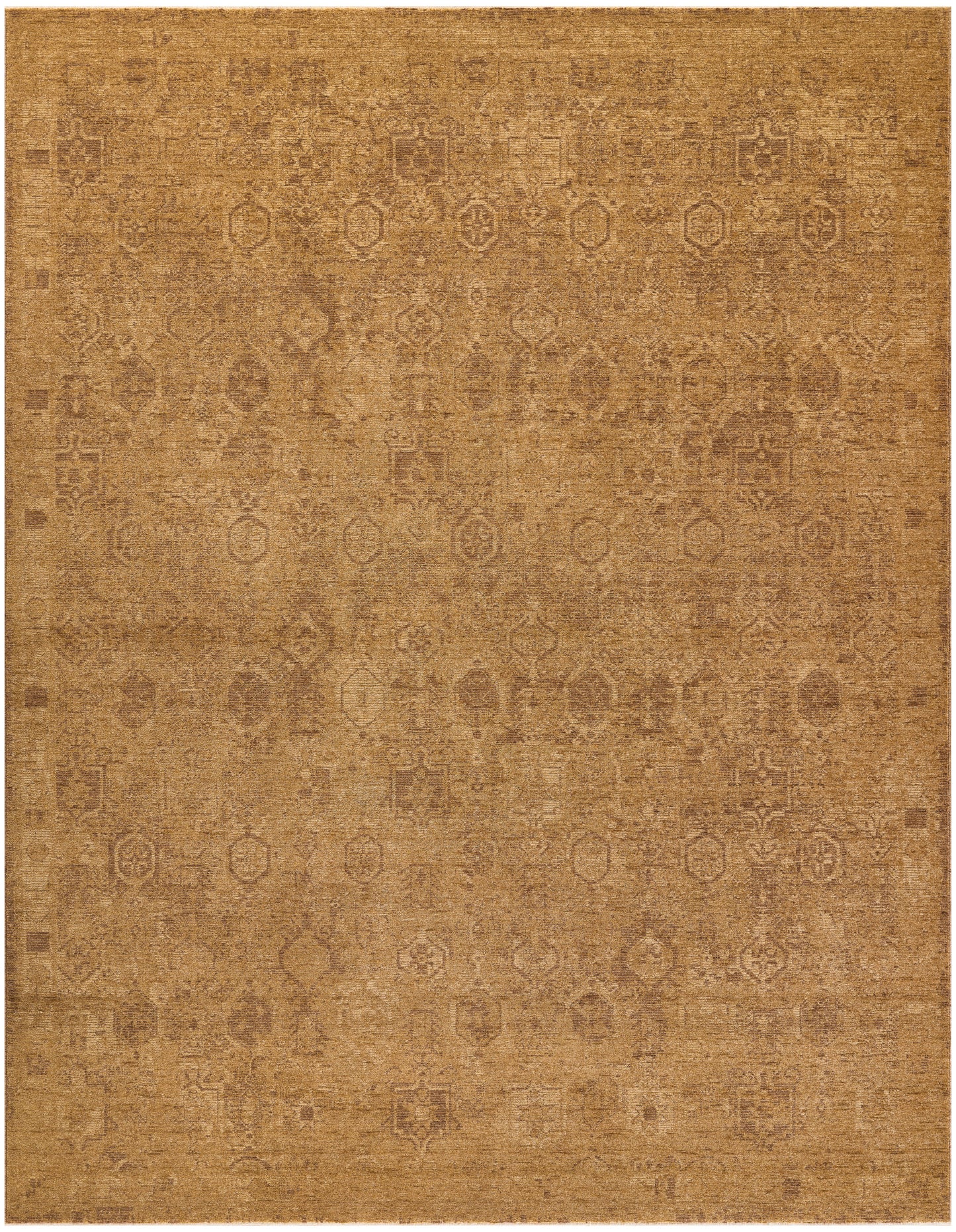DKNY Pure Shades 9' x 12' Latte Vintage Indoor Rug