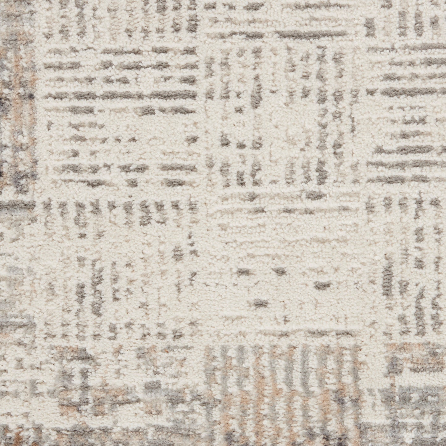 Nourison Elation 10' x 14' Ivory Grey Modern Indoor Rug