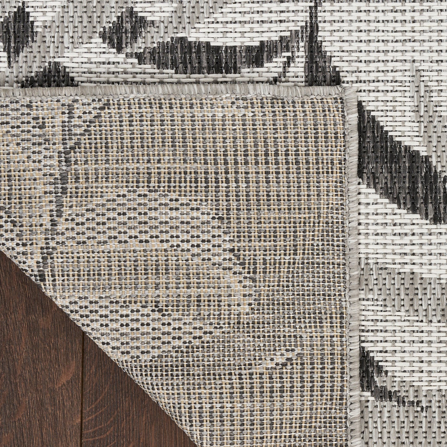 Nourison Garden Oasis 10' x 14' Grey Tropical Rug