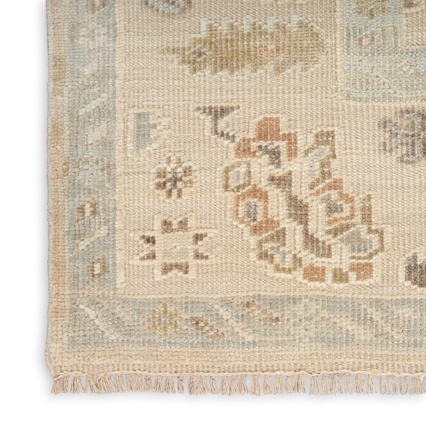 Nourison Whispers 9' x 12' Beige Vintage Indoor Rug