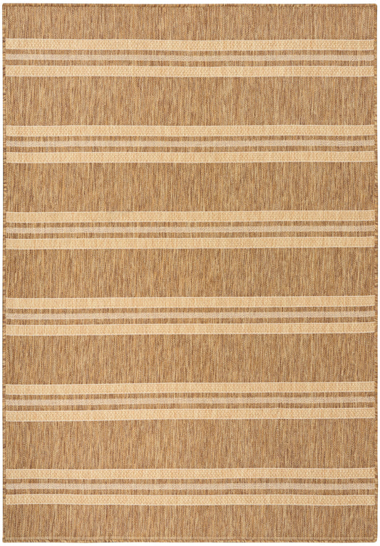 Nourison Horizon Indoor/Outdoor 5' x 7' Natural Modern Rug