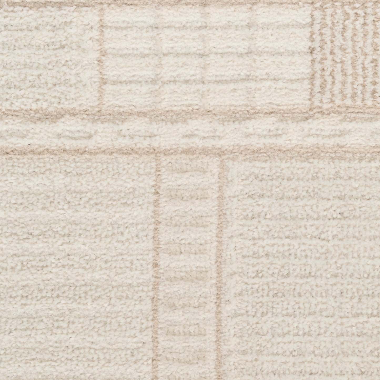 Nourison Nordic 4' x 6' Ivory Beige Modern Indoor Rug