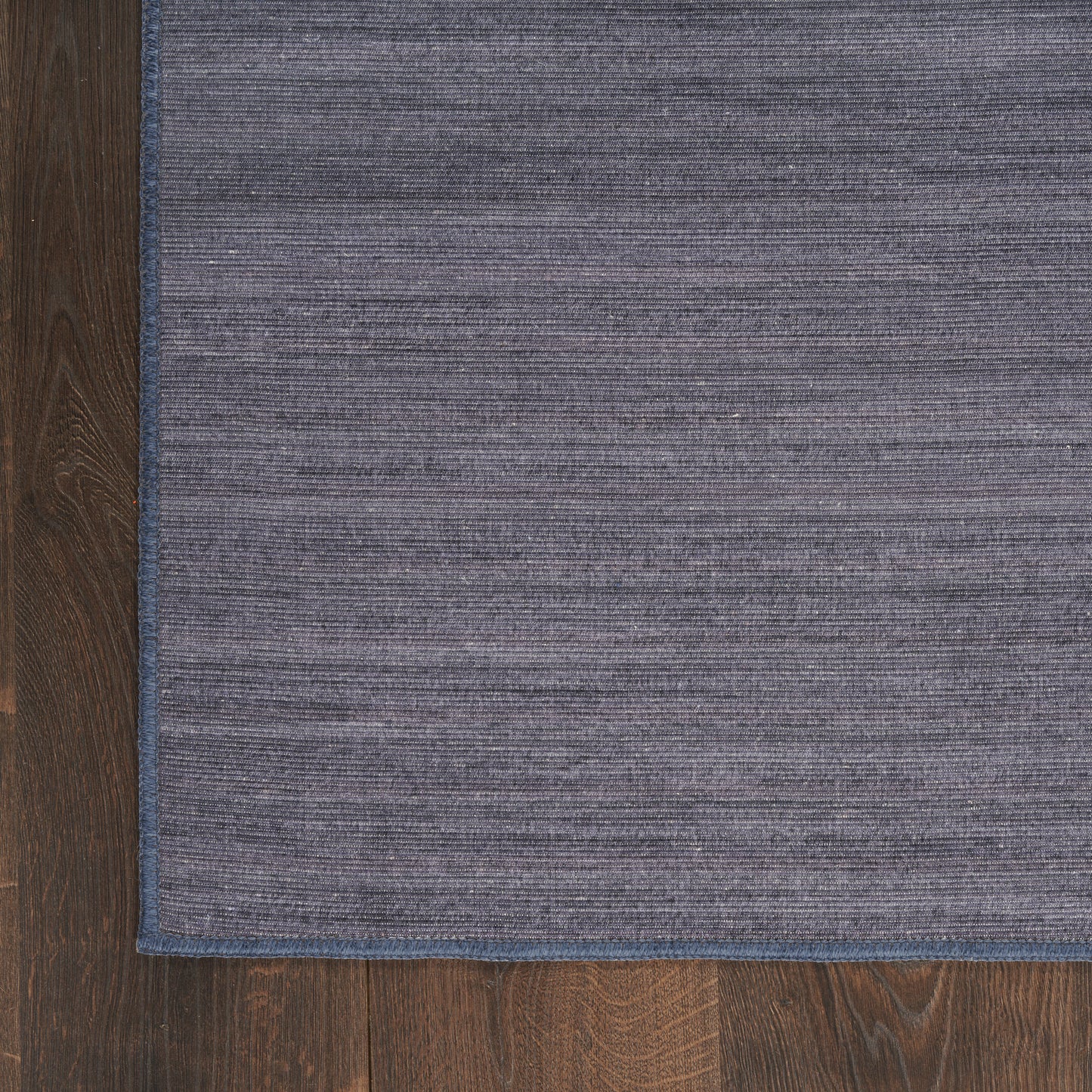 Nourison Washable Essentials 7'10" x 9'10" Navy Modern Indoor Rug