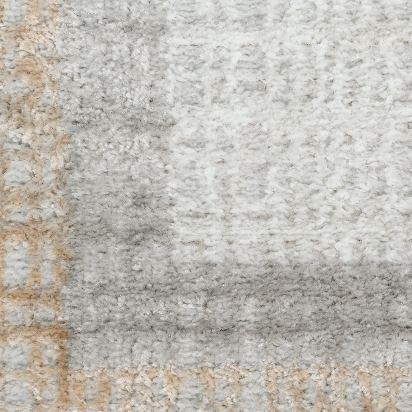 Nourison Dekor 5'3" x 7' Grey Modern Indoor Rug