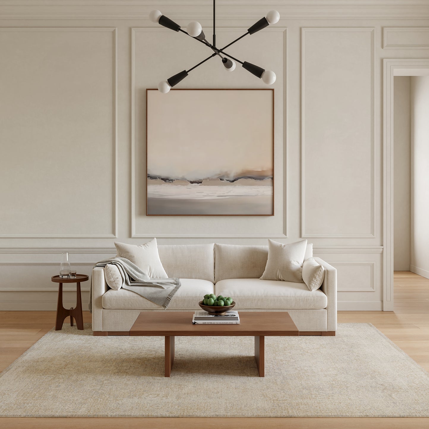 Nourison Sultana 9' x 12' Beige Vintage Indoor Rug