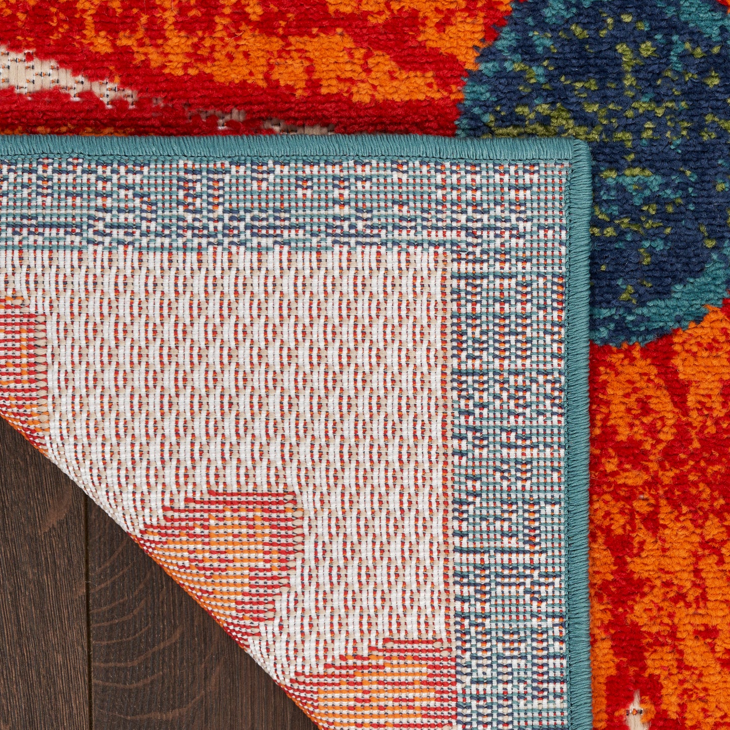 Nourison Aloha 3'6" x 5'6" Ivory Multicolor Outdoor Rug