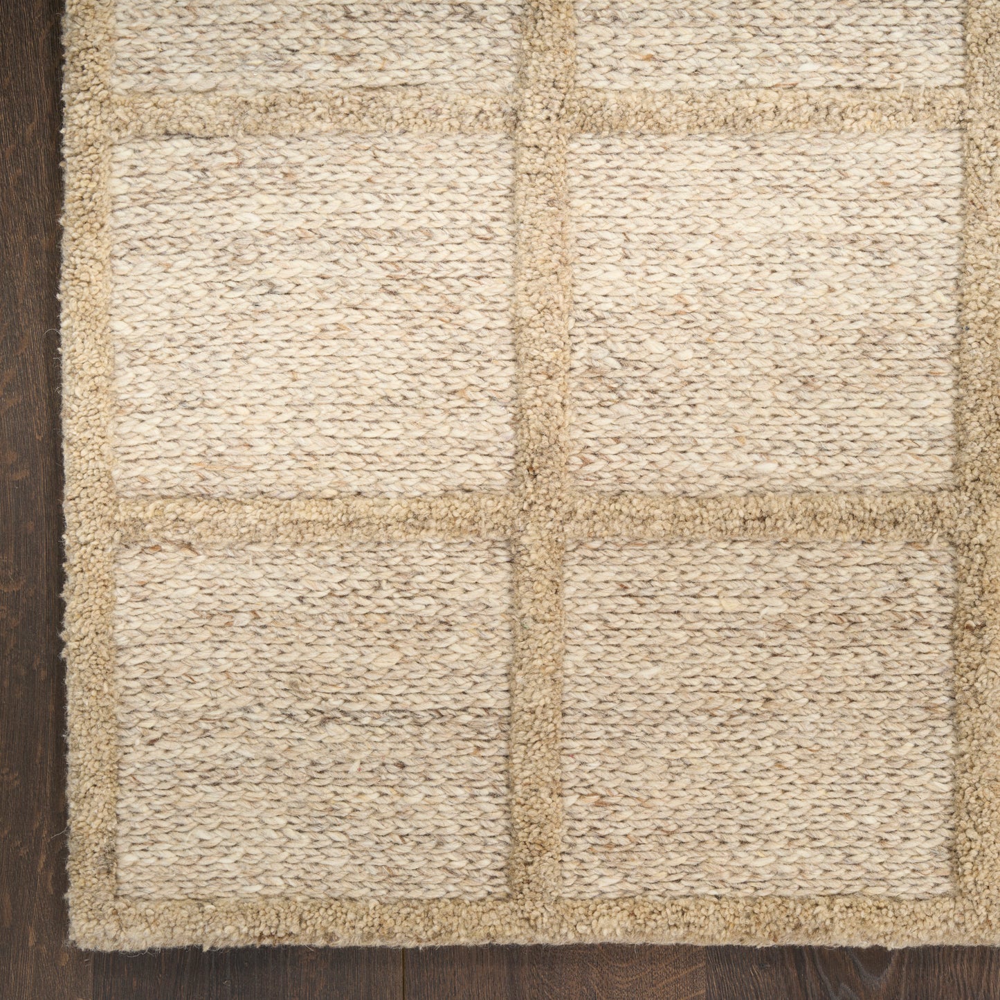 DKNY Pure Framework 9'6" x 13'6" Camel Modern Indoor Rug