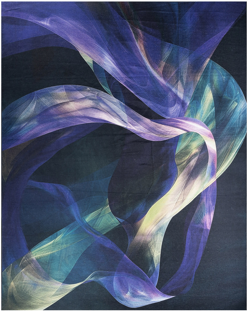 Nourison Nourison Washables 9'2" x 12' Blue Multicolor Modern Indoor Rug