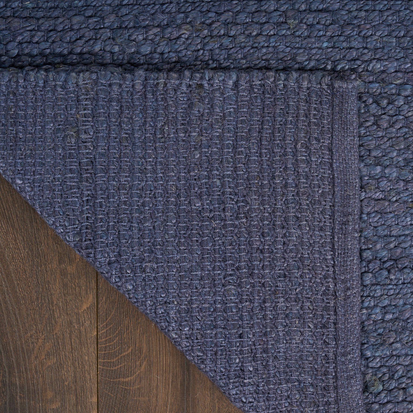 Nourison Natural Jute 6' x 9' Navy Farmhouse Indoor Rug