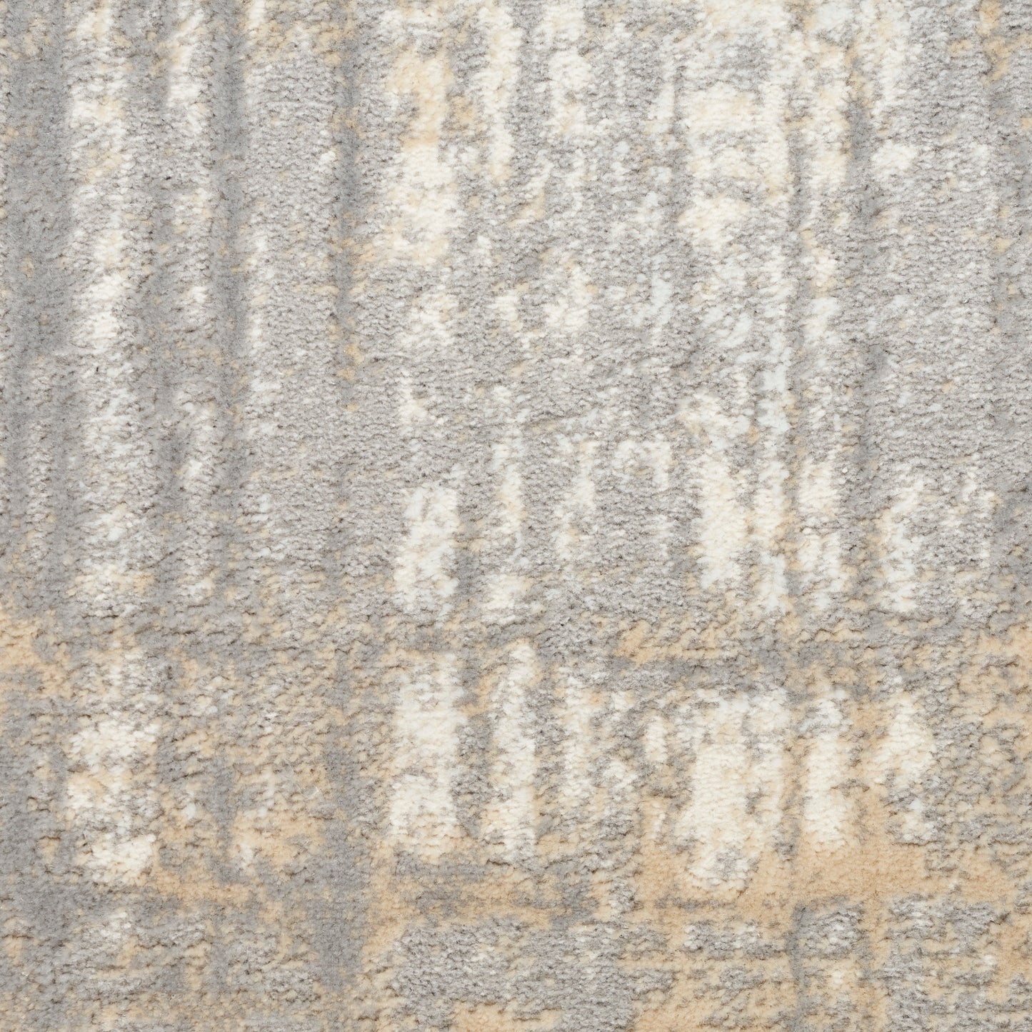 Calvin Klein CK005 Enchanting 3'2" x 5' Grey Ivory Modern Indoor Rug