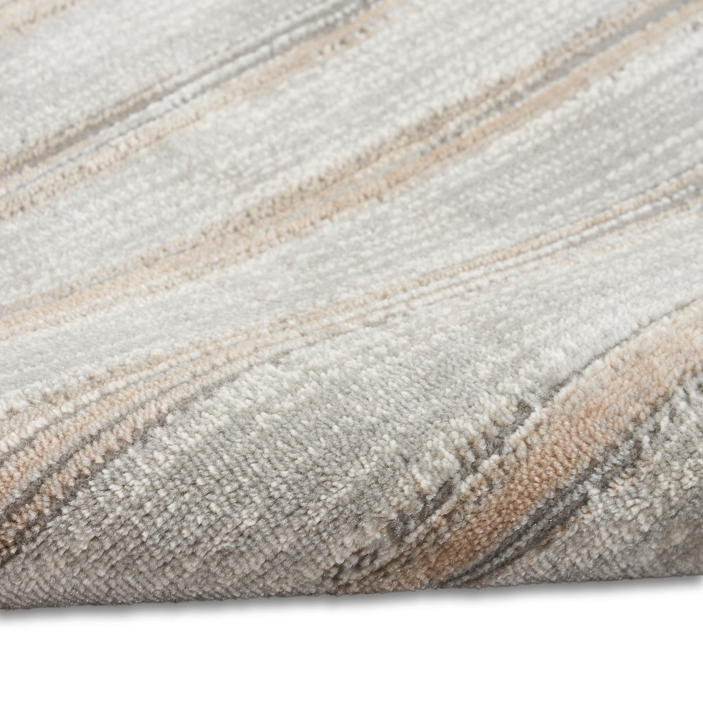 Calvin Klein CK011 Verdant 5'3" x 7'3" Grey Mocha Modern Indoor Rug