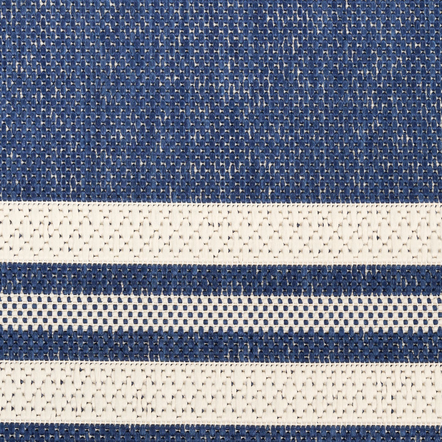 Nourison Horizon Indoor/Outdoor 4' x 6' Navy Modern Rug