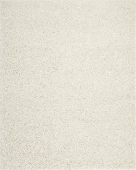Nourison Malibu Shag 6' x 9' Ivory Shag Indoor Rug