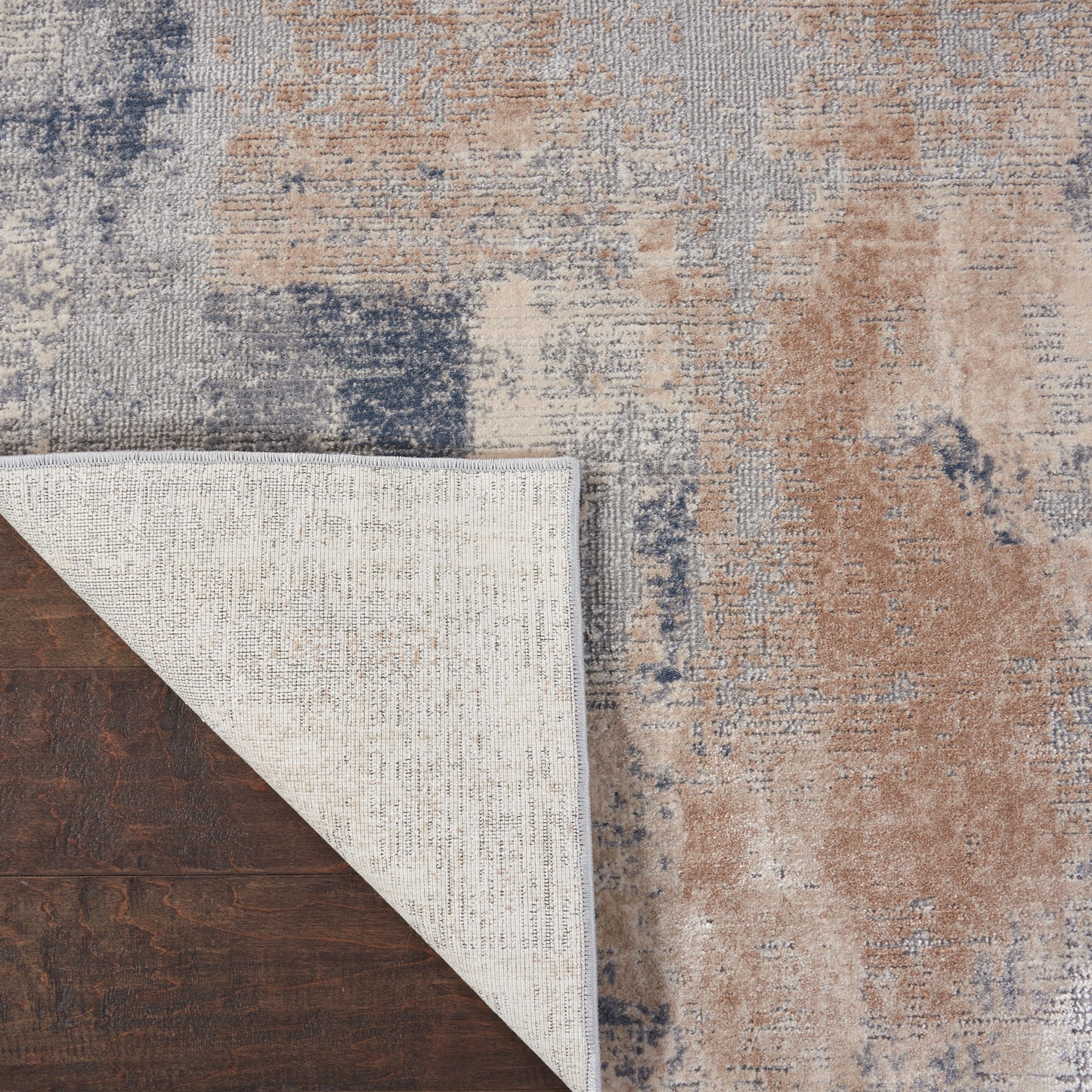 Nourison Rustic Textures 7'10" x 10'6" Beige Grey Modern Indoor Rug