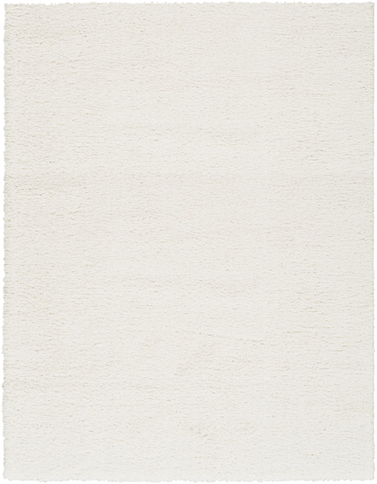 Nourison Modern Shag 5'3" x 7' Ivory Modern Indoor Rug