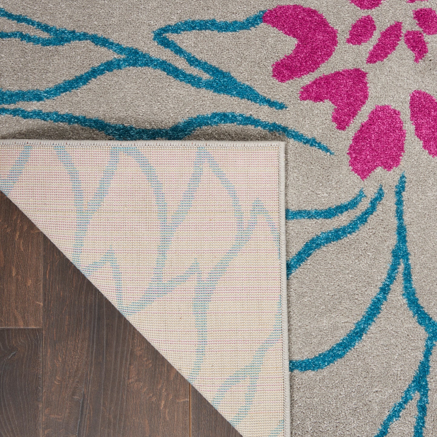 Nourison Passion 1'10" x 6' Grey Contemporary Indoor Rug