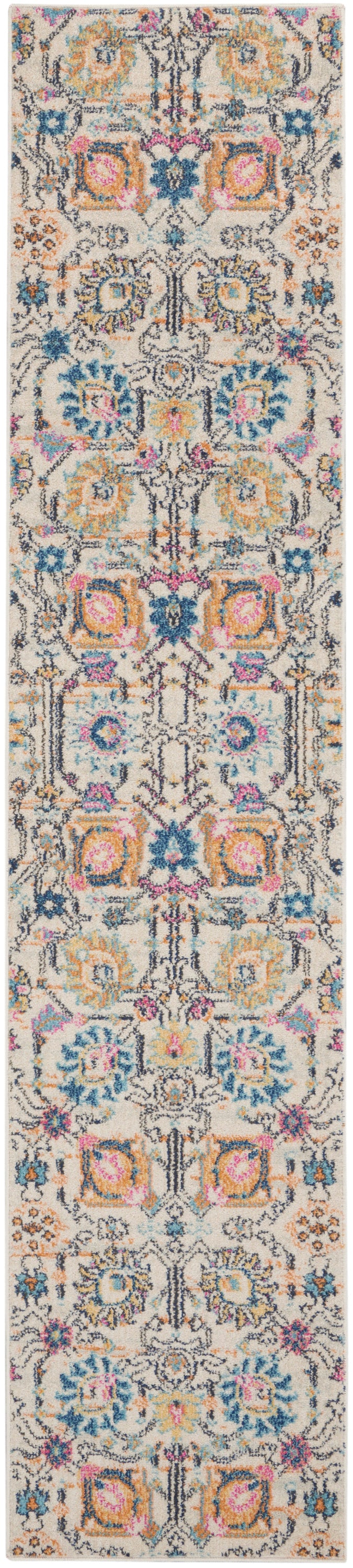 Nourison Passion 2'2" x 10' Ivory/Multi Bohemian Indoor Rug