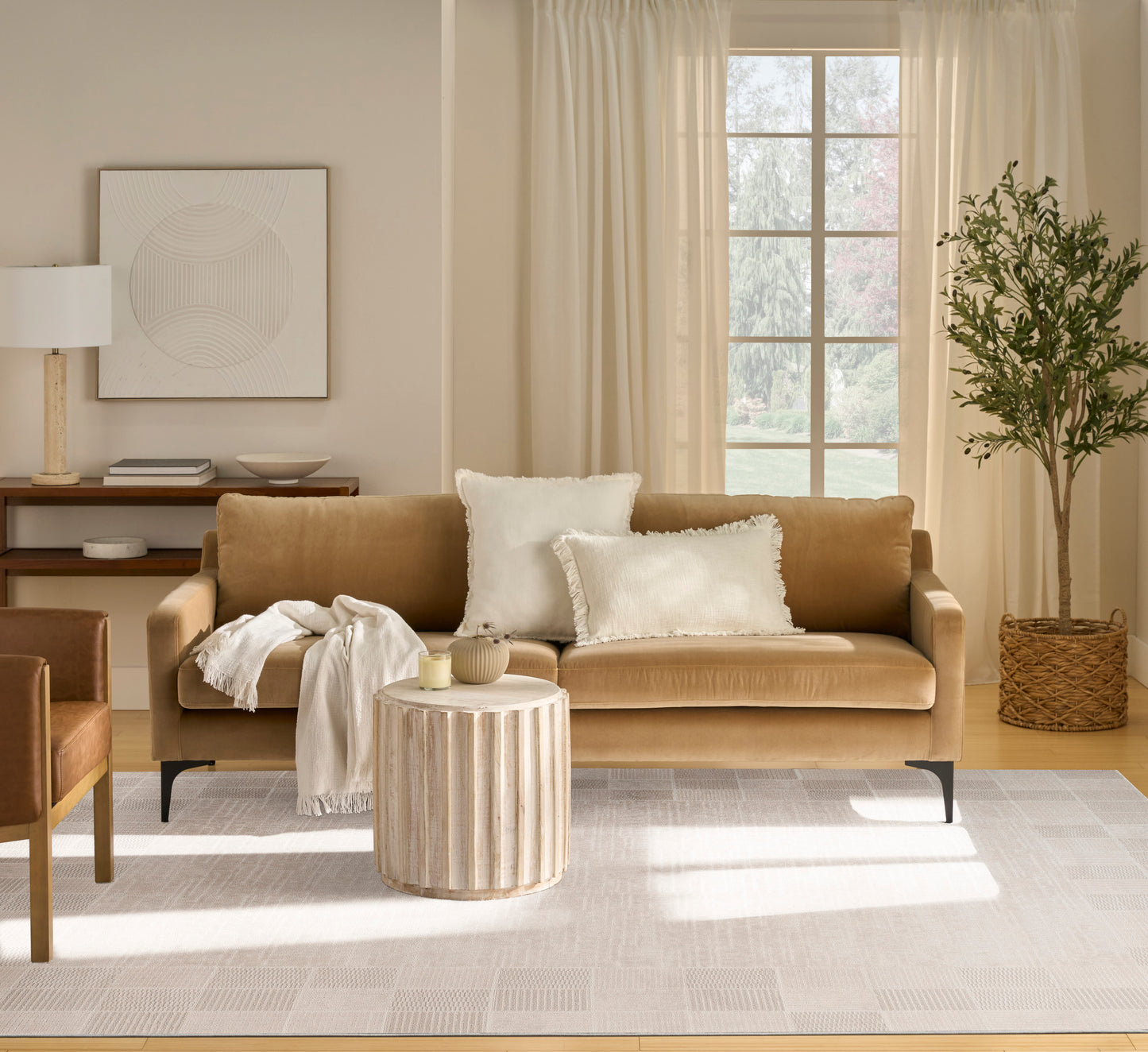 Nourison Nordic 8' x 10' Ivory Grey Modern Indoor Rug