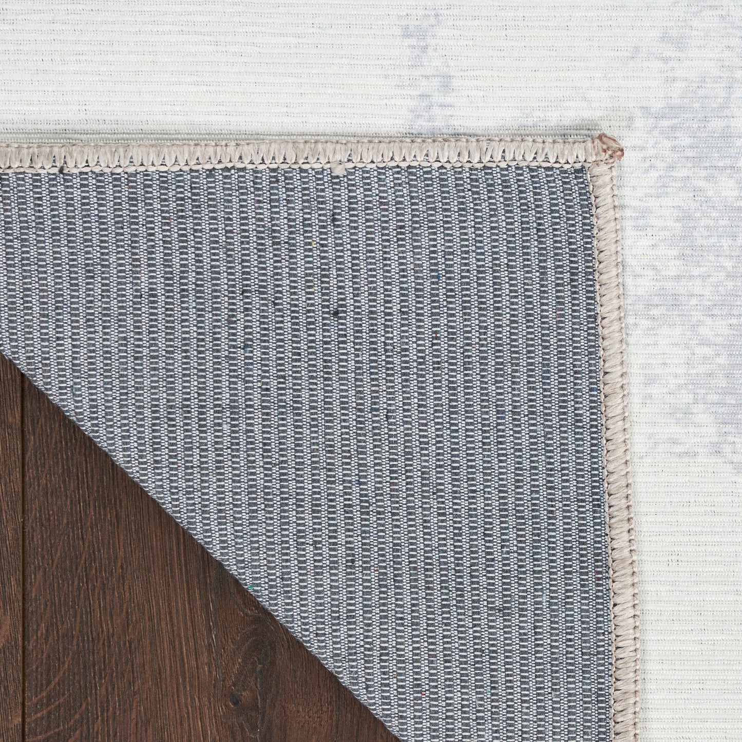 Nourison Nourison Washables 4' x 6' Blue Multicolor Modern Indoor Rug