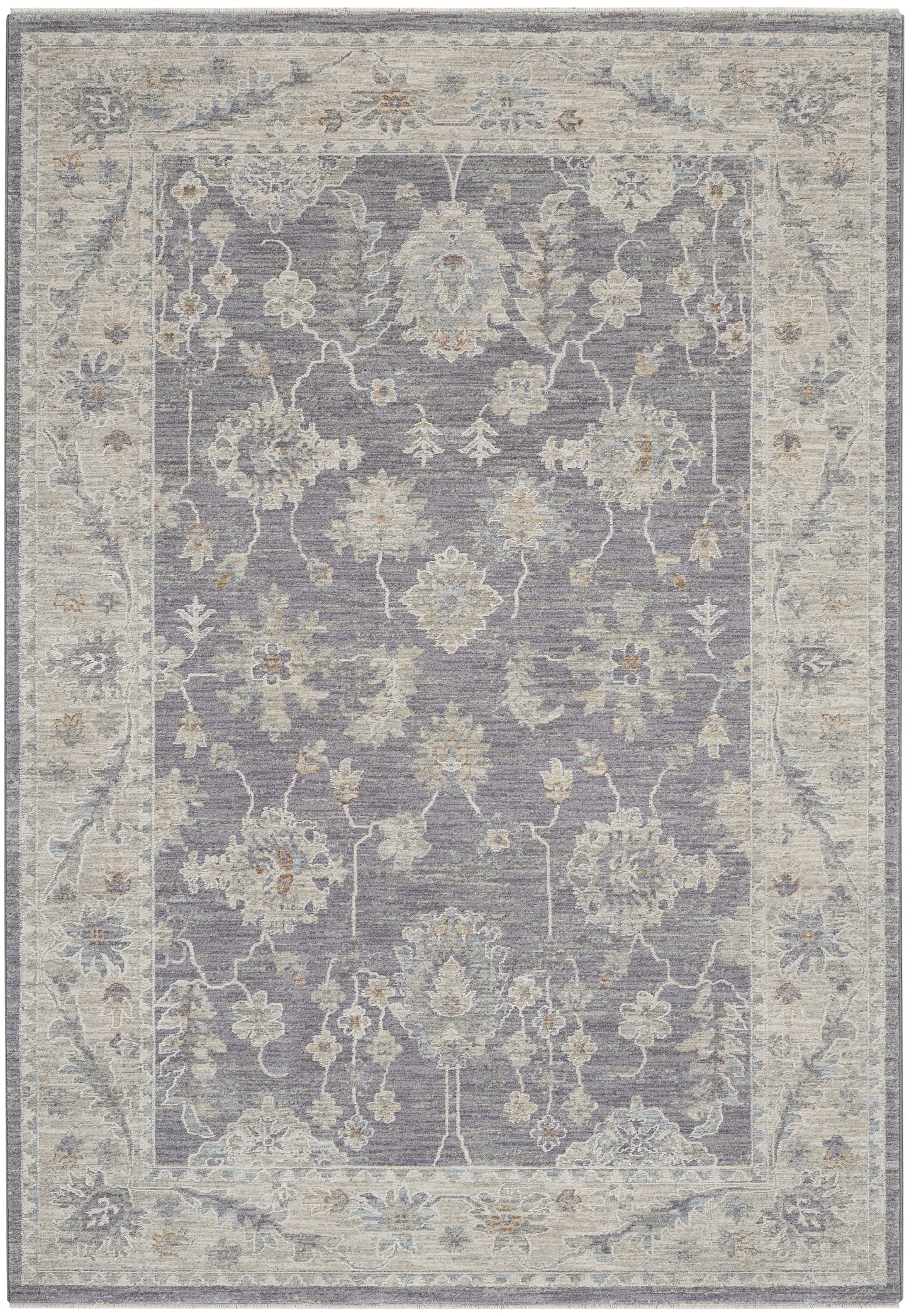 Nourison Infinite 3'11" x 5'11" Charcoal Vintage Indoor Rug