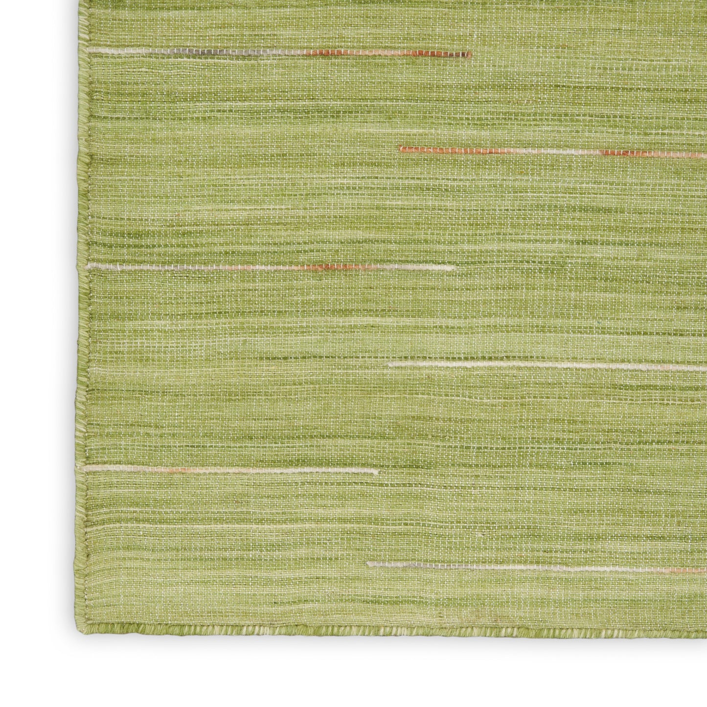 Nourison Interweave 8' x 10' Green Modern Indoor Rug