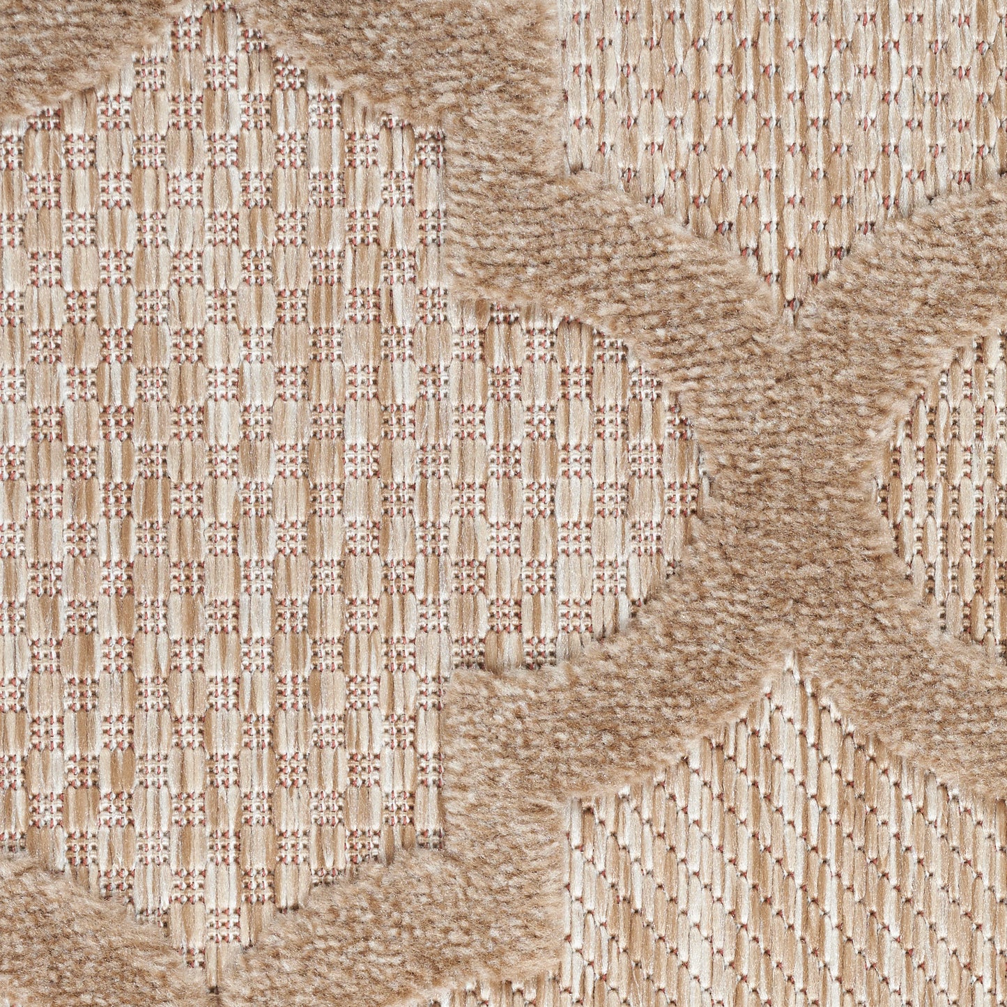 Nourison Easy Care 8' x 10' Natural Beige Modern Rug