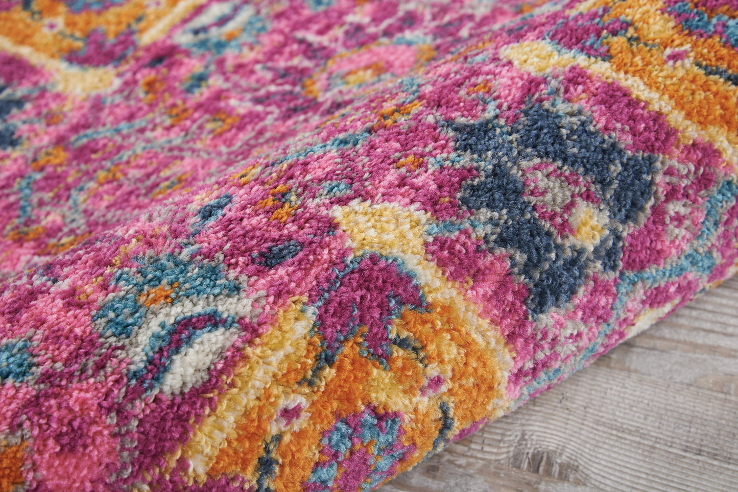 Nourison Passion 2'2" x 10' Fuchsia Bohemian Indoor Rug