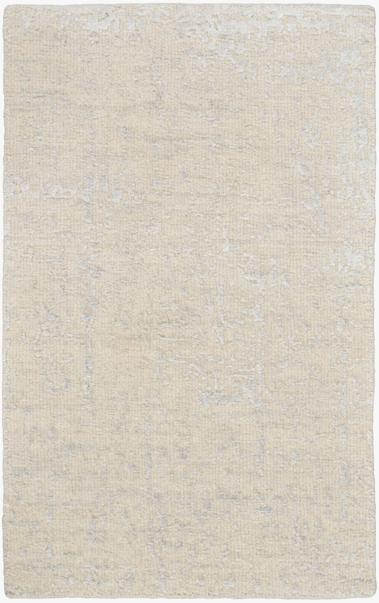 Nourison Luna 2' x 3' Ivory Silver Blue Modern Indoor Rug