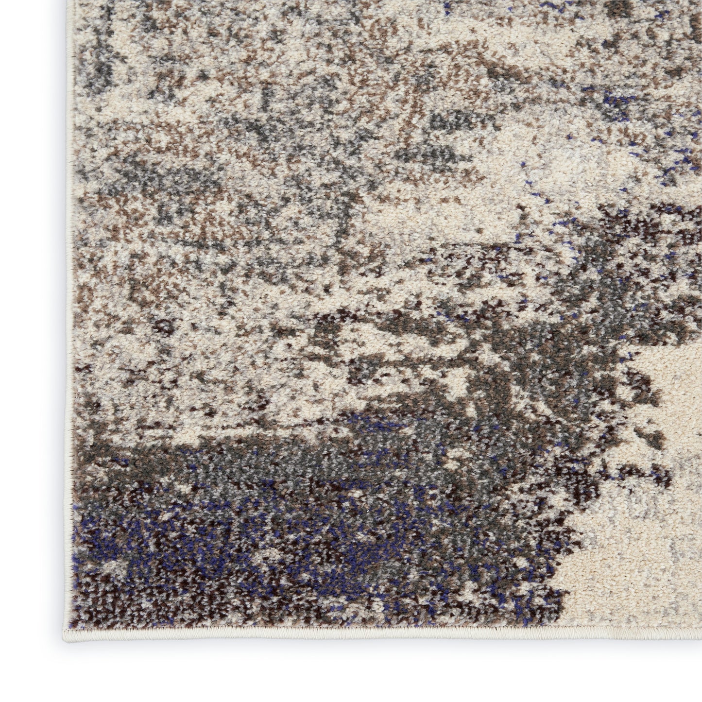 Nourison Celestial 7'10" x 10'6" Ivory/Grey Modern Indoor Rug