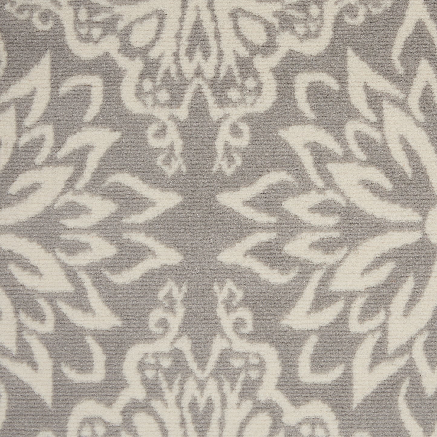 Nourison Jubilant 4' x 6' Ivory/Grey Farmhouse Indoor Rug