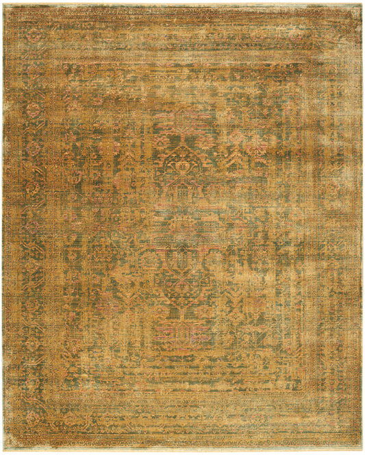 Nourison Luxurious 8'6" x 11'6" Olive Vintage Indoor Rug