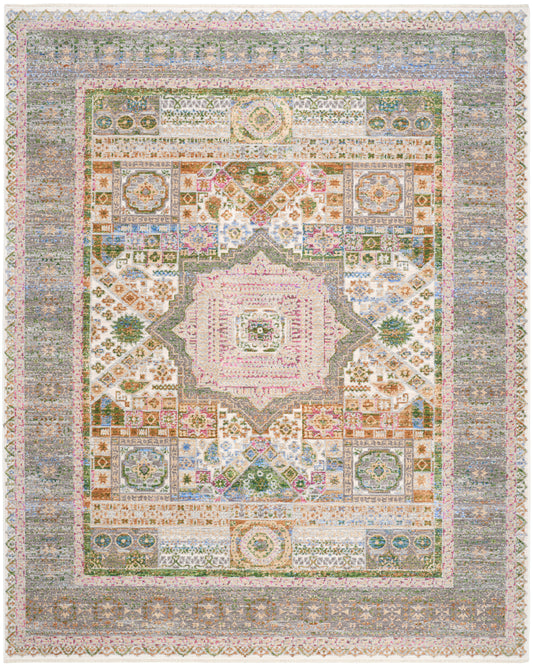 Nourison Vintage Harmony 8'10" x 11'2" Multicolor Bohemian Indoor Rug