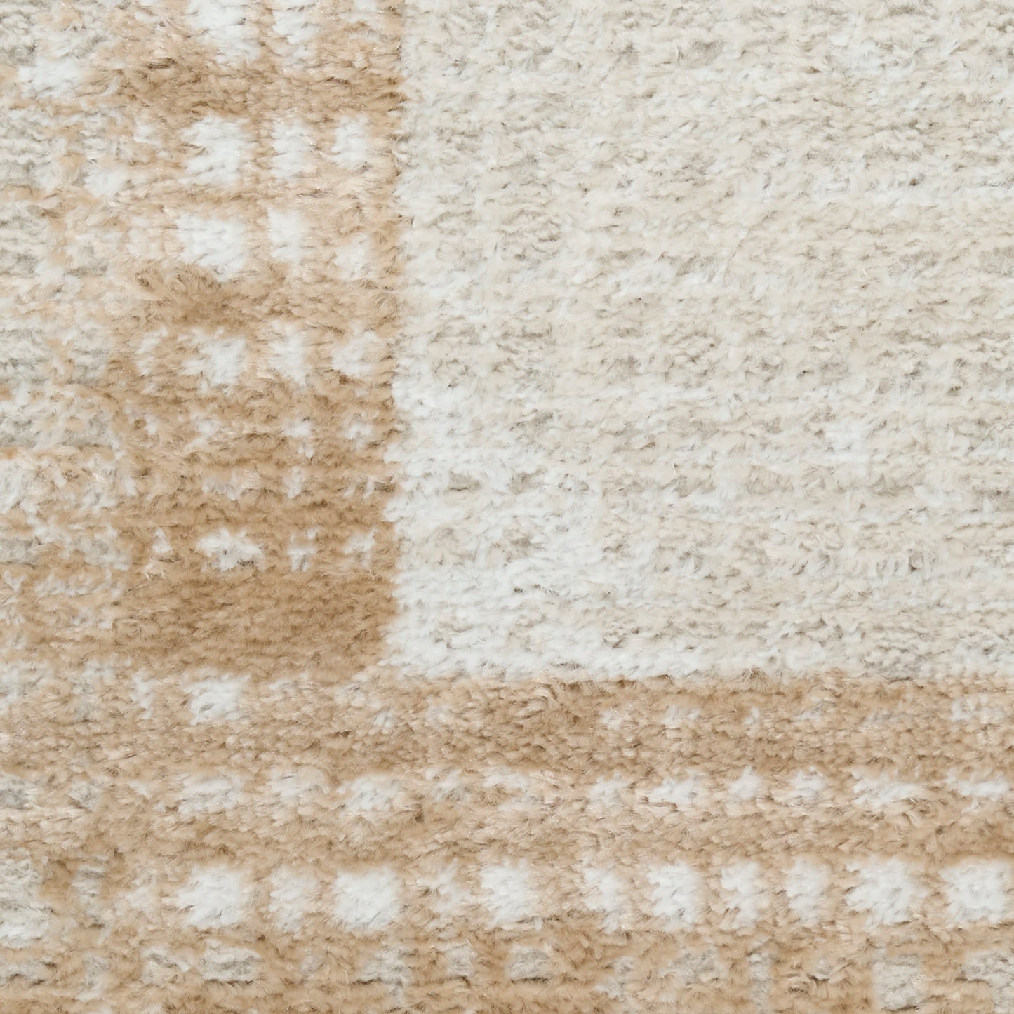 Nourison Dekor 4' x 6' Ivory Beige Modern Indoor Rug