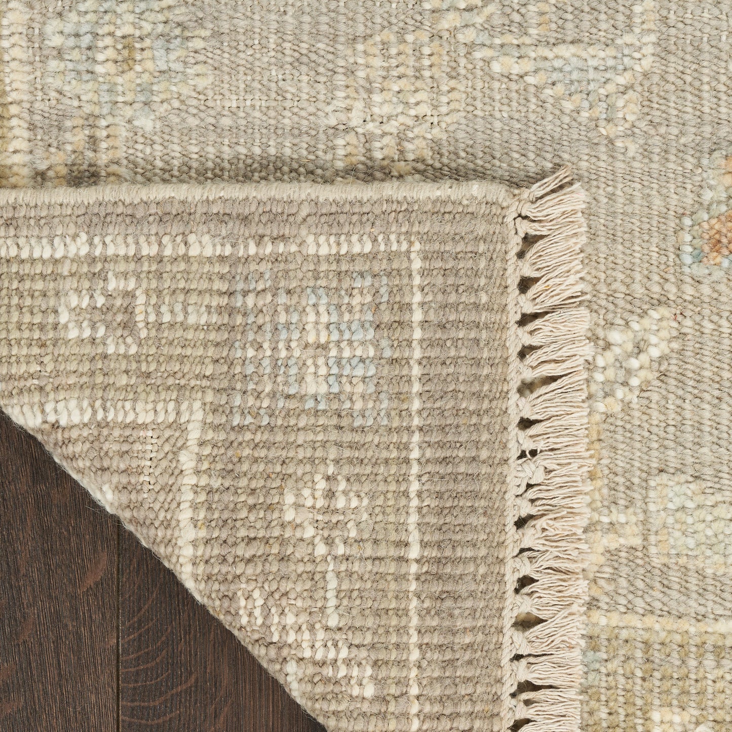 Nourison Whispers 8' x 10' Taupe Vintage Indoor Rug