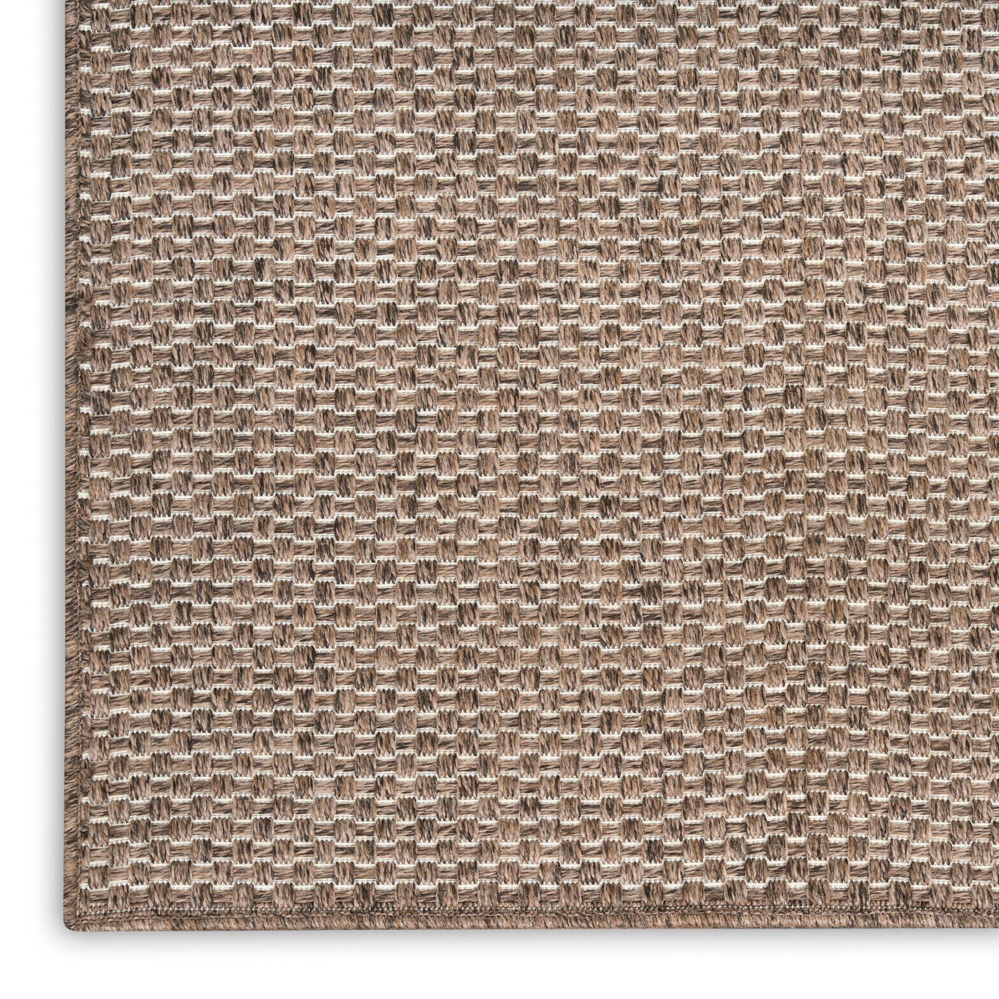 Nourison Tulum 10' x 14' Brown Outdoor Rug