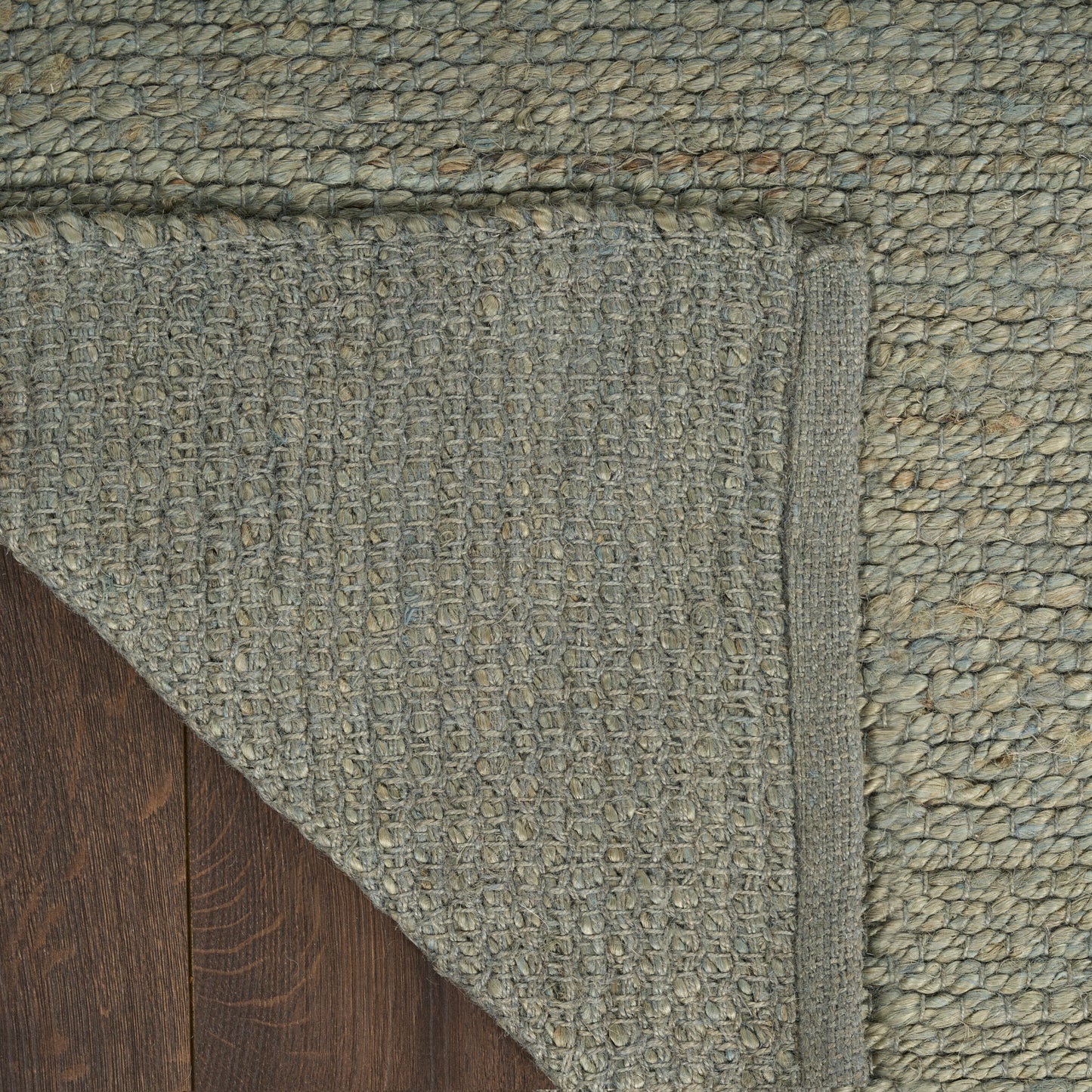 Nourison Natural Jute 9' x 12' Sage Farmhouse Indoor Rug