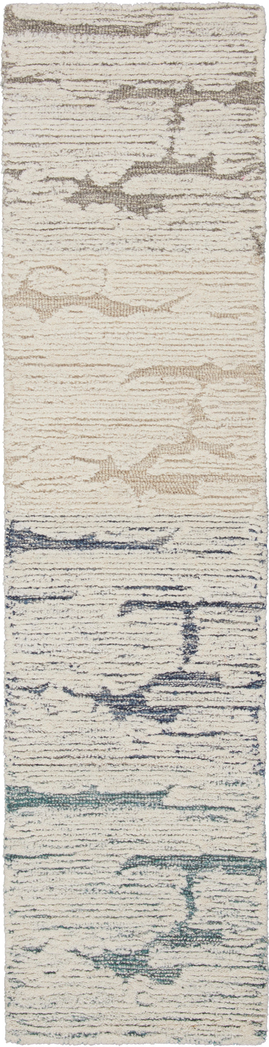 Calvin Klein CK009 Sculptural 1'6" x 6' Blanket Modern Indoor Rug