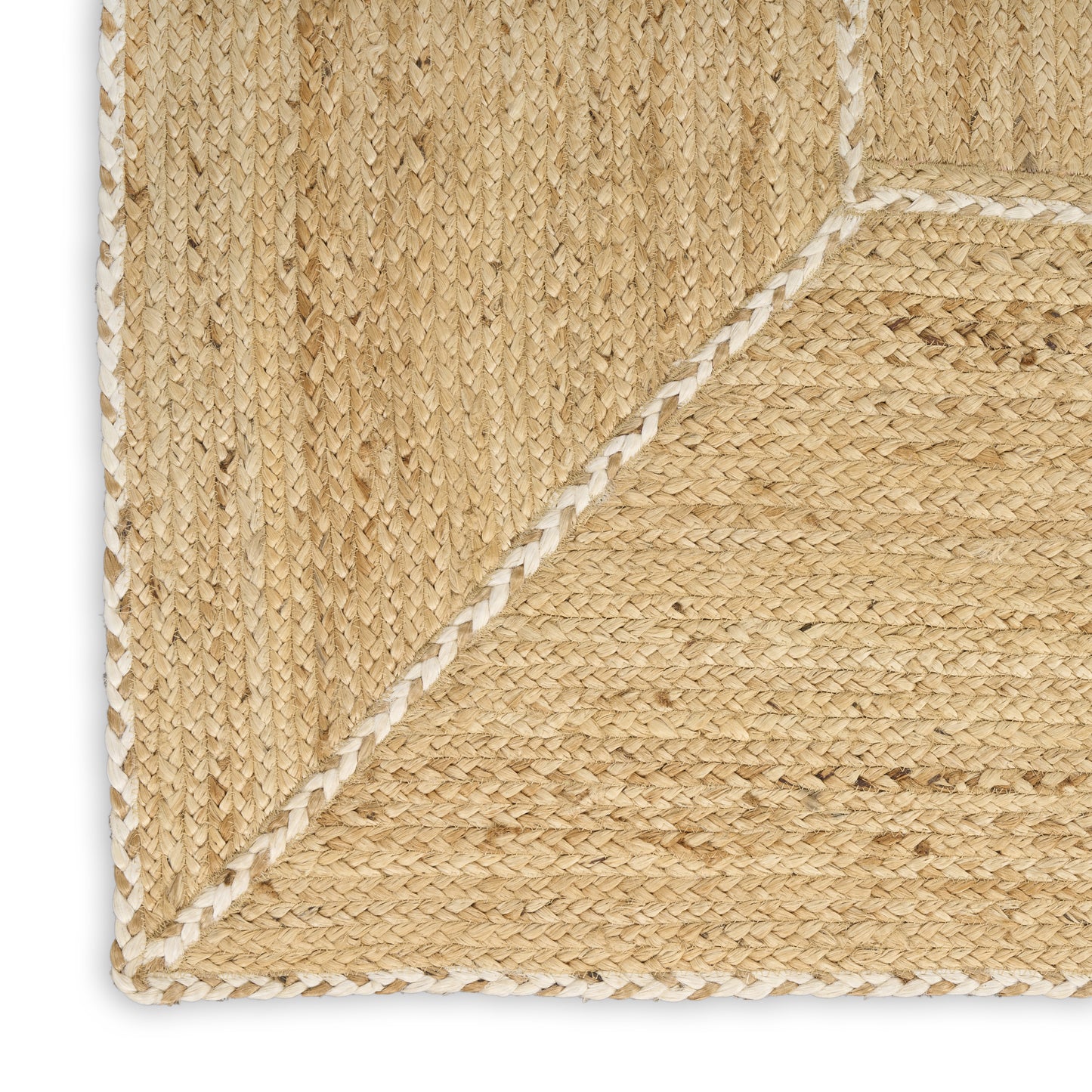 Nourison Terrazzo Jute 3' x 5' Natural Farmhouse Indoor Rug